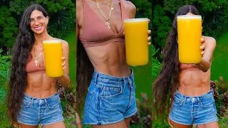 JUICING WHAT I GROW 🍊🌿 GIANT Anti-Inflammatory & Immunity SHOT 🌶️🍍🫚✨