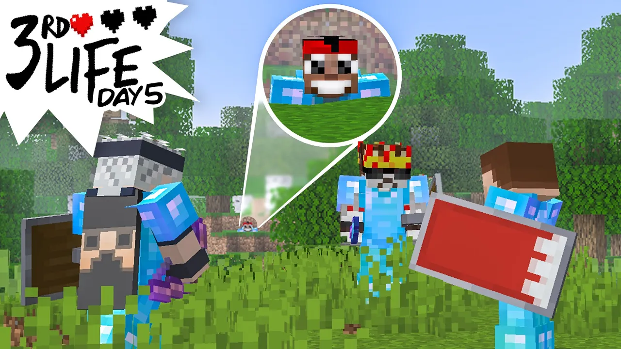 Watch "Minecraft 3rd Life: Day 5 - Peekaboo! I See YOU!" on YouTube
