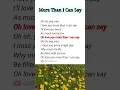 Download Lagu More Than I Can Say | Leo Sayer