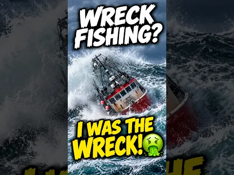 Wreck fishing for cod. WE’VE GOT EVERYTHING YOU NEED.”EXCEPT THE SEASICKNESS TABLETS. 🤢