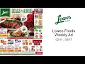 Lowes Foods Weekly Ad -