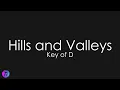 Download Lagu Tauren Wells - Hills and Valleys | Piano Karaoke [Key of D]