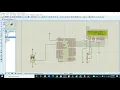 temperature monitoring circuit with pic microcontroller and lcd in proteus using microC