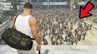 Download BIGGEST Zombie Attacked In GTA 5 | Destroys LOS SANTOS PART 2 | Lovely Gaming MP3