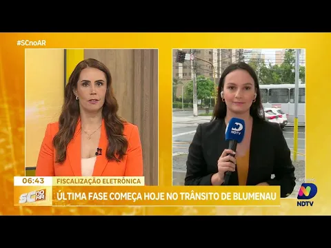 Blumenau reforça fiscalização eletrônica de trânsito: novas faixas sob monitoramento