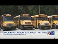 Looking at changing start times for Metro Nashville schools