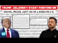 Download Lagu Trump, Zelensky Start Arguing On Social Media Just As Ukraine Leader Lands In USA| Putin| Russia War