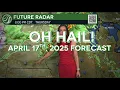 Oh HAIL No Baseball-Size Hail Threat Lincoln to Des Moines April 17th 2025 Weather Forecast