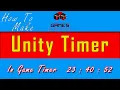 How To Make Timer Unity Tutorials TW Games