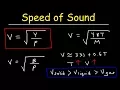 Download Lagu Speed of Sound in Solids, Liquids, and Gases - Physics Practice Problems