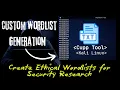 Generate Target-Based Wordlists Like a Pro Ethical Cybersecurity Guide