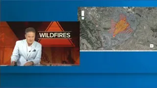 California wildfires Little Fire threatens structures near Pleasanton Chute Fire remains active