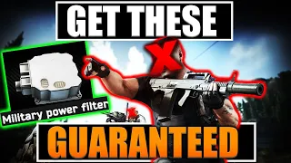 Get MILITARY POWER FILTERS in PVE Escape From Tarkov PVE