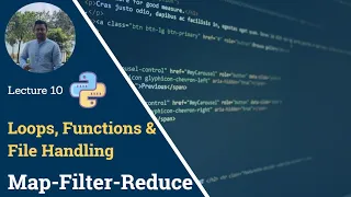 Map Reduce and Filter in Python Lecture 10 Getting Started with Python Satyajit Pattnaik