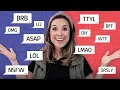 35 abreviacoes de internet MAIS COMUNS em ingles English in Brazil
