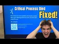 How To Fix Critical Process Died Error on Windows 11 WORKING Fixes