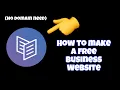 How to Create a Free Business Website with Carrd No Domain Required