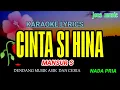 Download Lagu CINTA SI HINA || MANSUR S || KARAOKE || NADA PRIA @Jonsmusic