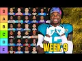 Top 70 Flex Rankings For Week 9 Fantasy Football
