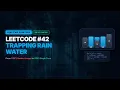 Trapping Rain Water Leetcode 42