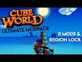 The Cube World Ultimate Modpack 11 Mods Region Lock