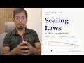 Scaling Laws Explained Part 1 - The Power Laws Behind Bigger LLMs
