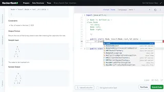 28 HackerRank BST - Insertion Step-by-Step Solution