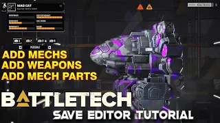 Battletech Save Editor Tutorial
