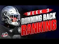 Week 3 RB Rankings for Fantasy Football 2023 5-Wide Fantasy