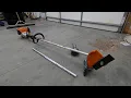 Stihl 91 R Edger Gear box Attachment Review