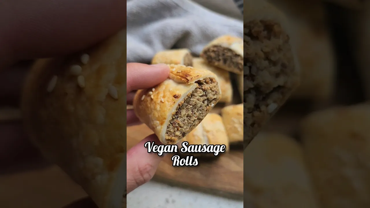 Easy Vegan Sausage Rolls (vg) #food #vegan #veganfood #vegansofaustralia #veganrecipes #foodie