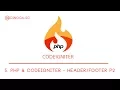5 PHP CodeIgniter - Setting up the Header and Footer P2