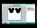 Mickey Head Invite with Silhouette Studio