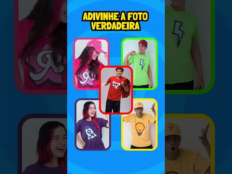 ADIVINHE A FOTO VERDADEIRA 📸 | Grupo dos Rosas 🌹 #viralshorts #shortsviral