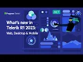 Telerik R1 2023 Release Webinar - Blazor ASP NET Core C AJAX MAUI WinUI WinForms