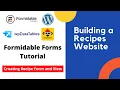Formidable Forms Tutorial - Creating a Form and View