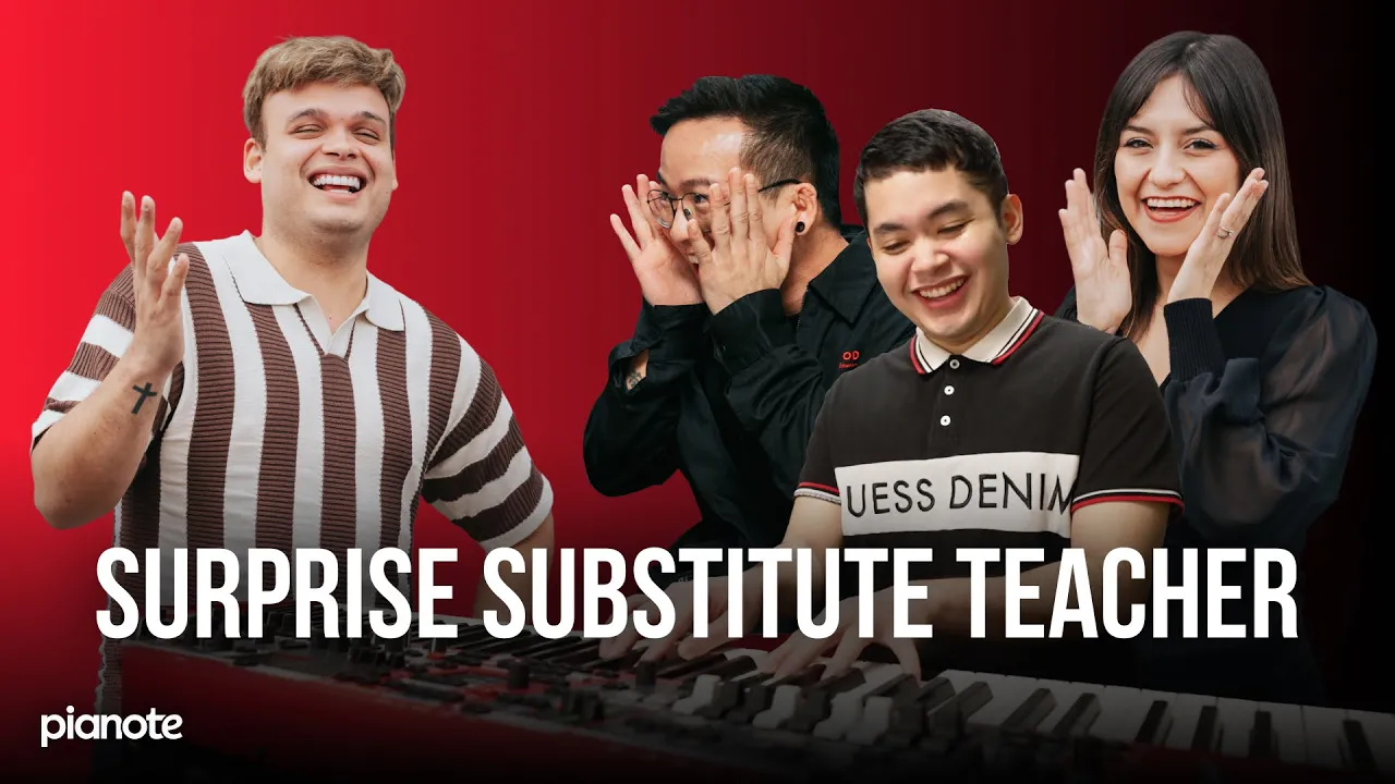 Surprising Piano Students With A Substitute Teacher | Ft. Jesús Molina