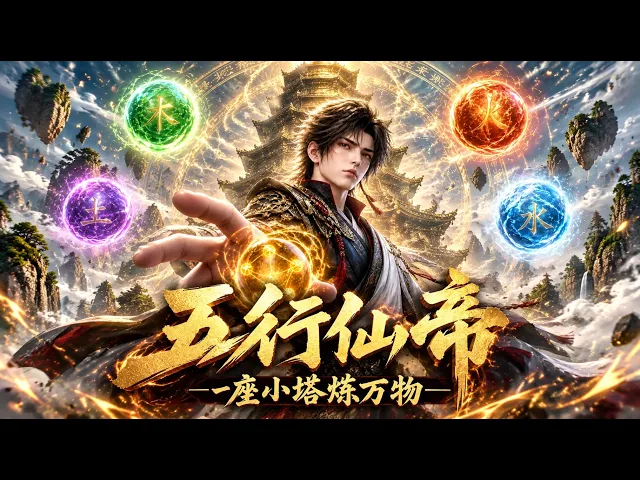五行仙帝:一座小塔练万物