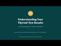 Understanding Your Thyroid Test Results TSH T4 and T3 Explained