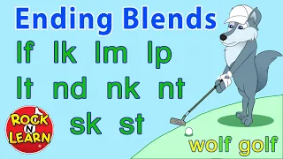 ending blends learn to read rock n learn phonics songs