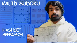 Valid Sudoku LeetCode 36 Javascript Hashset Approach