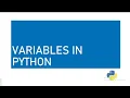 Variables in Python in Twi Lesson 4