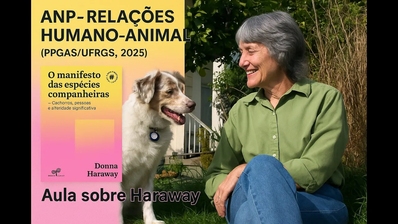 Donna Haraway - O manifesto das espécies companheiras. Professor Bernardo Lewgoy (PPGAS/UFRGS)