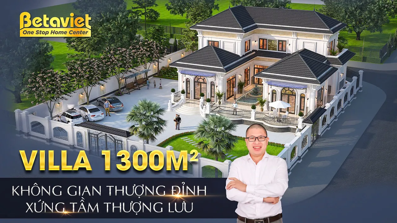 Biệt thự nhà vườn nghỉ dưỡng 1300m2 tụ họp gia đình mỗi cuối tuần