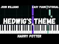 Harry Potter - Hedwig s Theme Easy Piano Tutorial