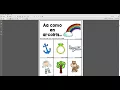 Phonemic Awareness Beginning Sounds Pocket Chart in Spanish Printable PDF