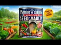 Best Survival Seed Vault Patriot Seeds Survival Seed Vault Survival Seed Vault Review