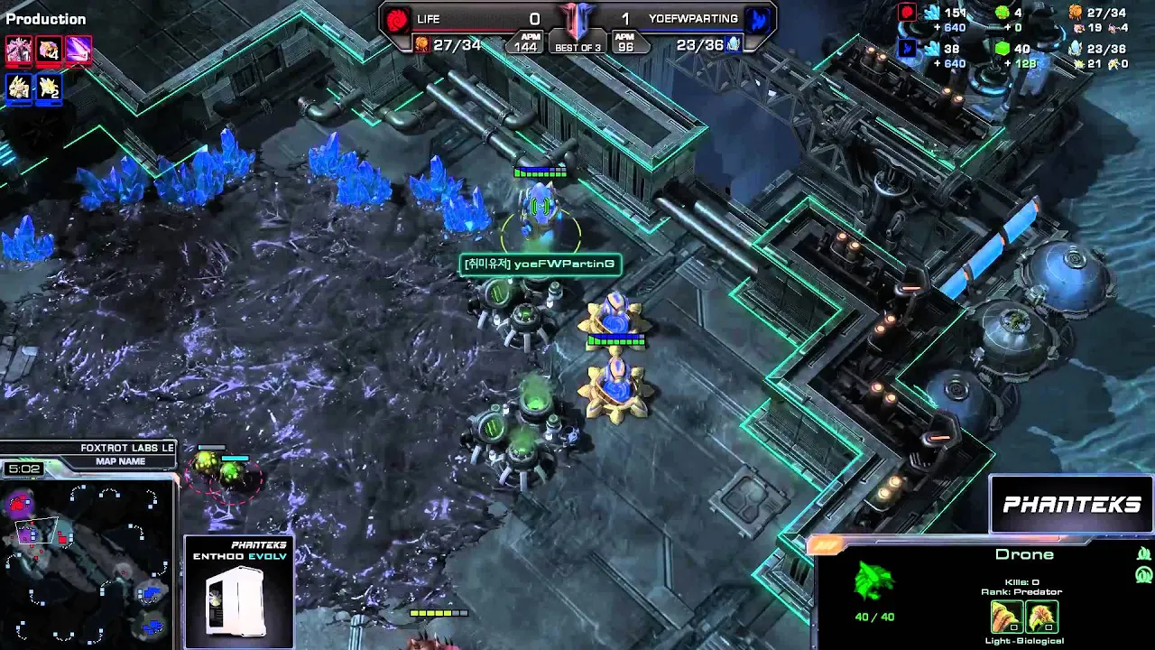 Parting vs. Life (Bo3) - Caseking Christmas Cup - StarCraft 2