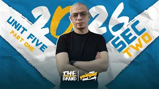 الصف الثاني الثانوي ٢٠٢٦ الوحده الخامسه الجزء الاول مستر محمود دولاتي 