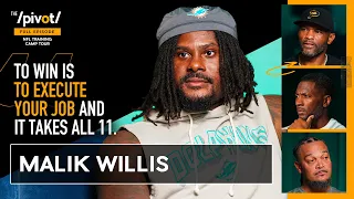 Malik Willis QB being face of Miami, quiet leadership, lessons from Green Bay & Tennessee| The Pivot